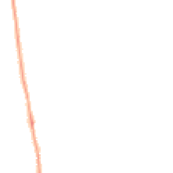 Night-time road noise heatmap for PR7 6FP
