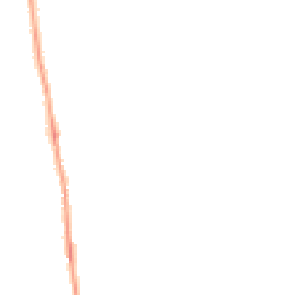 Night-time road noise heatmap for PR7 6QU