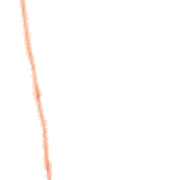 Night-time road noise heatmap for PR7 6QW