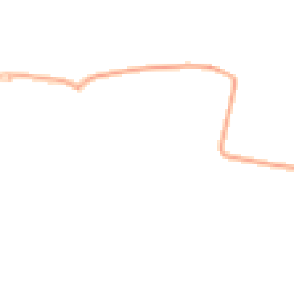 Night-time road noise heatmap for PR7 7BE