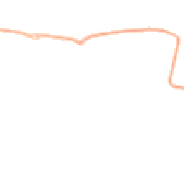 Night-time road noise heatmap for PR7 7DH