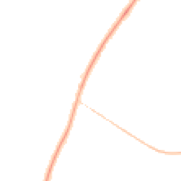 Night-time road noise heatmap for PR8 2HD