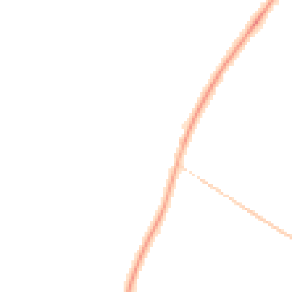 Night-time road noise heatmap for PR8 2JG