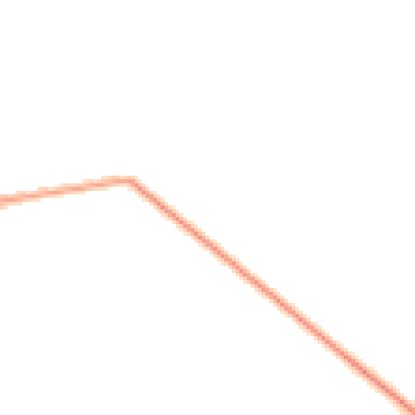 Night-time road noise heatmap for PR8 5BW