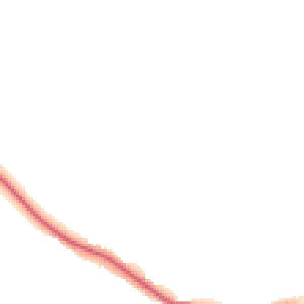Night-time road noise heatmap for PR8 5LL