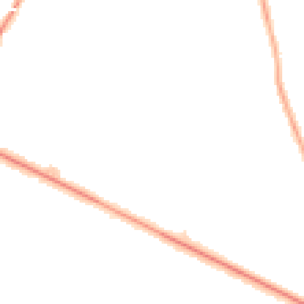 Night-time road noise heatmap for PR8 6LB