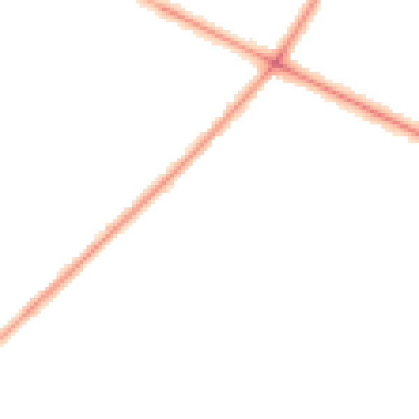 Night-time road noise heatmap for PR8 6LU