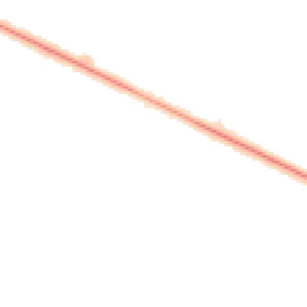 Night-time road noise heatmap for PR8 6TL
