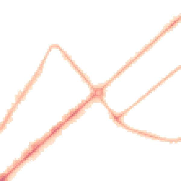 Night-time road noise heatmap for PR9 0AP