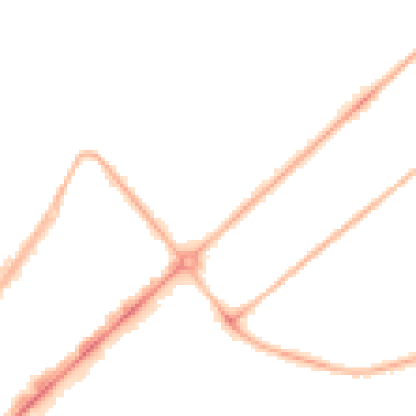 Night-time road noise heatmap for PR9 0HR