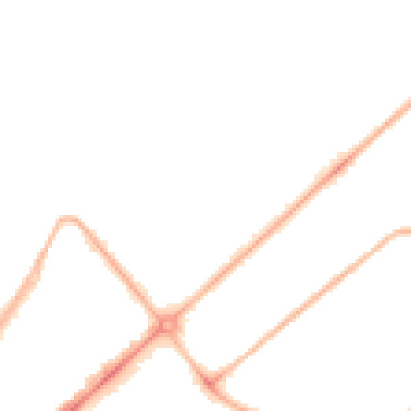 Night-time road noise heatmap for PR9 0NB