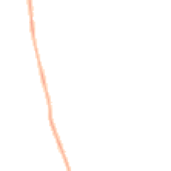 Night-time road noise heatmap for PR9 7TL