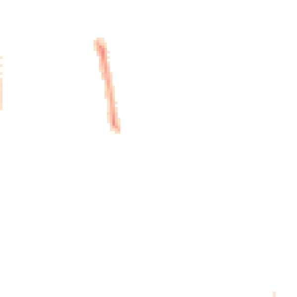 Night-time road noise heatmap for RG2 7NS
