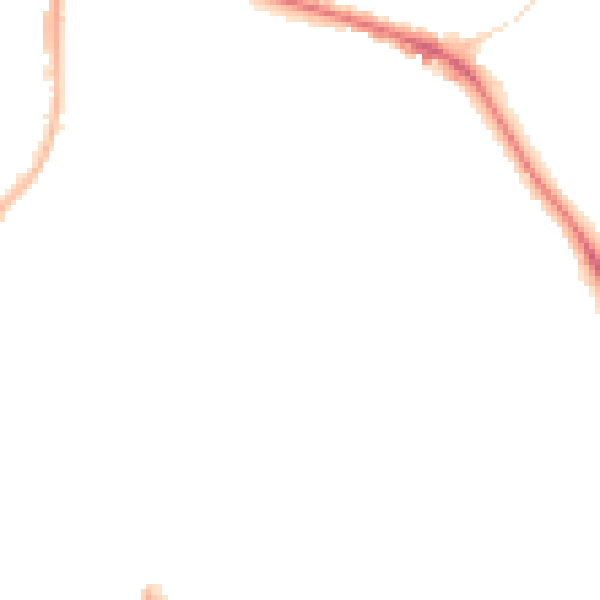 Night-time road noise heatmap for RG2 7TT
