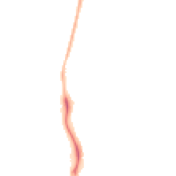 Night-time road noise heatmap for RG2 8AA