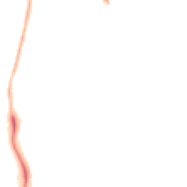 Night-time road noise heatmap for RG2 8AG