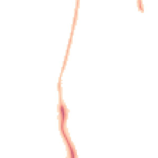 Night-time road noise heatmap for RG2 8AY