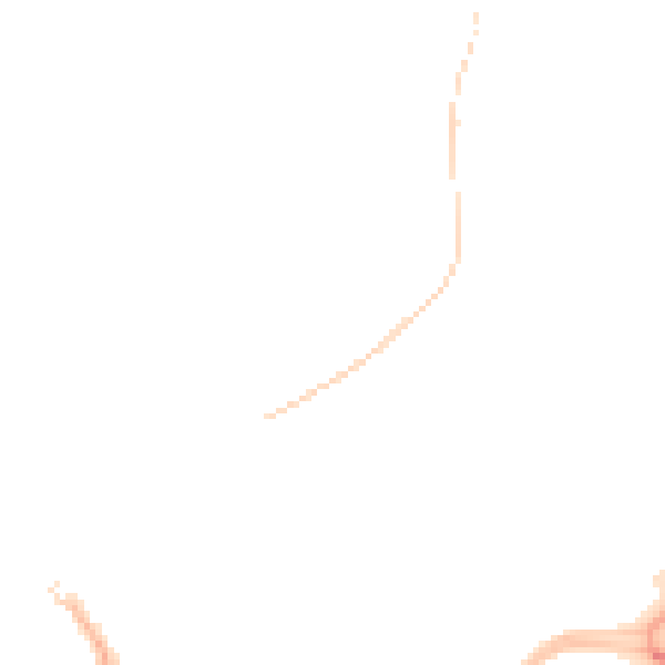 Night-time road noise heatmap for RG2 8JP