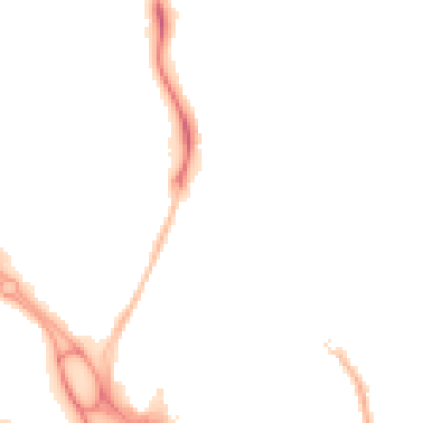 Night-time road noise heatmap for RG2 8PN