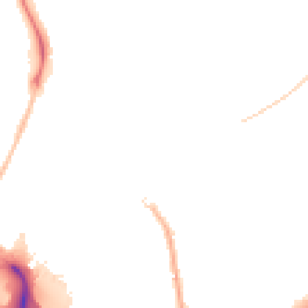 Night-time road noise heatmap for RG2 8RX