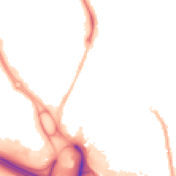 Night-time road noise heatmap for RG2 8TY