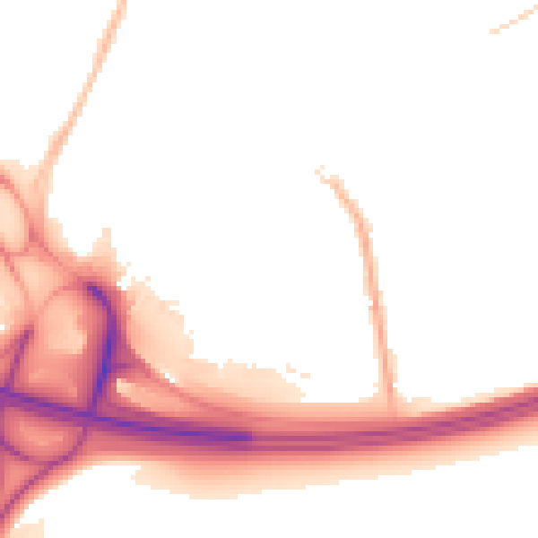 Night-time road noise heatmap for RG2 8UF