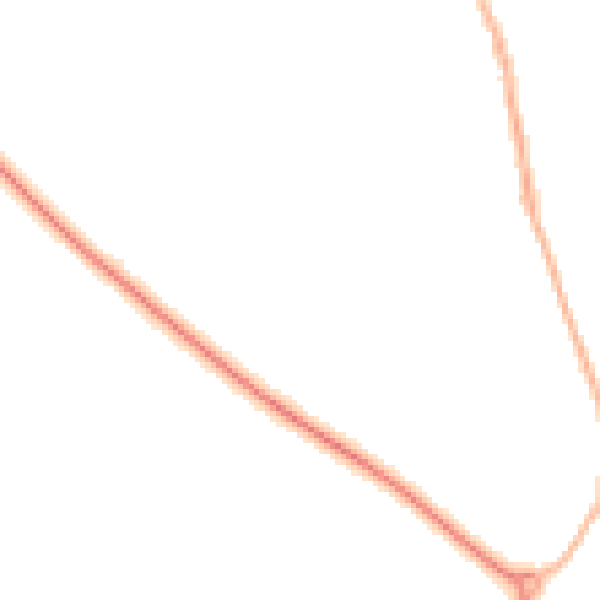 Night-time road noise heatmap for RG2 9JU