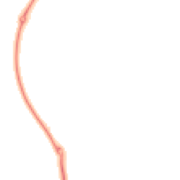 Night-time road noise heatmap for RG2 9NQ