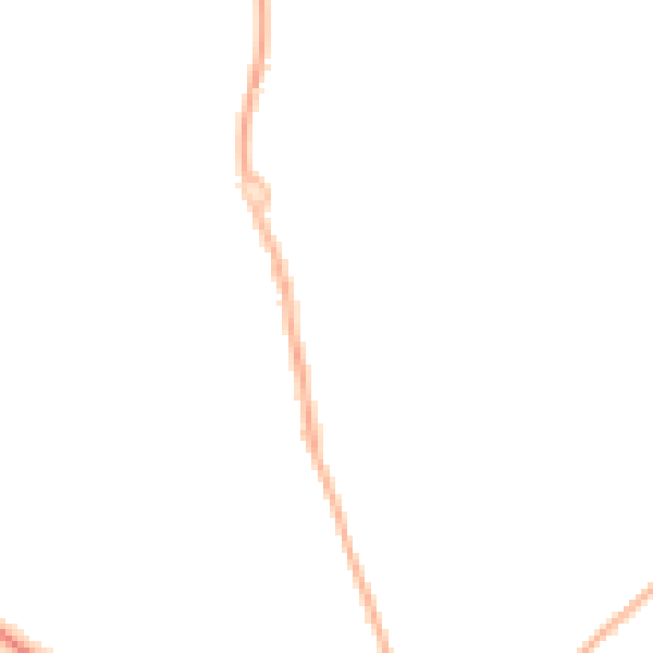 Night-time road noise heatmap for RG2 9PE