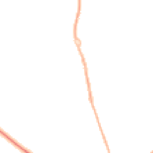 Night-time road noise heatmap for RG2 9PF