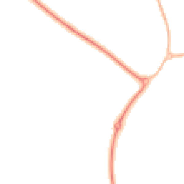 Night-time road noise heatmap for RG2 9PP