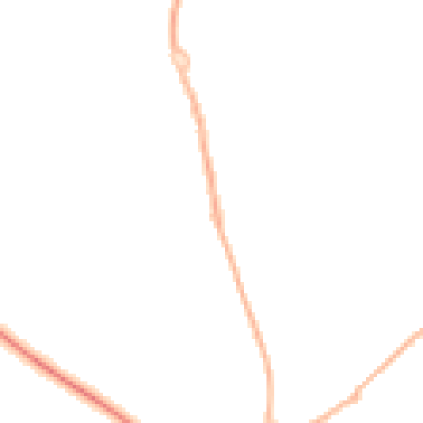 Night-time road noise heatmap for RG2 9PX
