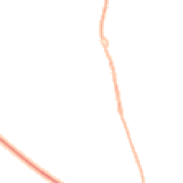 Night-time road noise heatmap for RG2 9PY