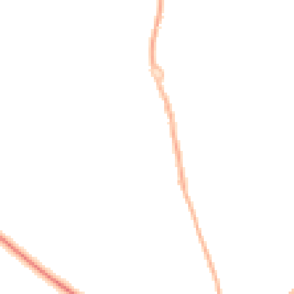 Night-time road noise heatmap for RG2 9PZ