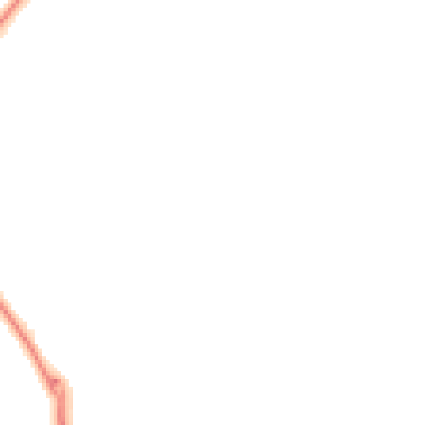 Night-time road noise heatmap for RG2 9RU