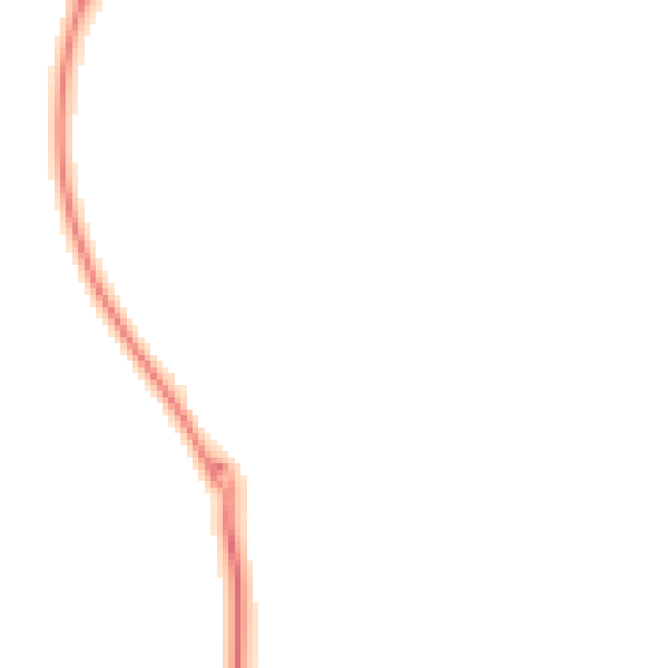 Night-time road noise heatmap for RG2 9TL
