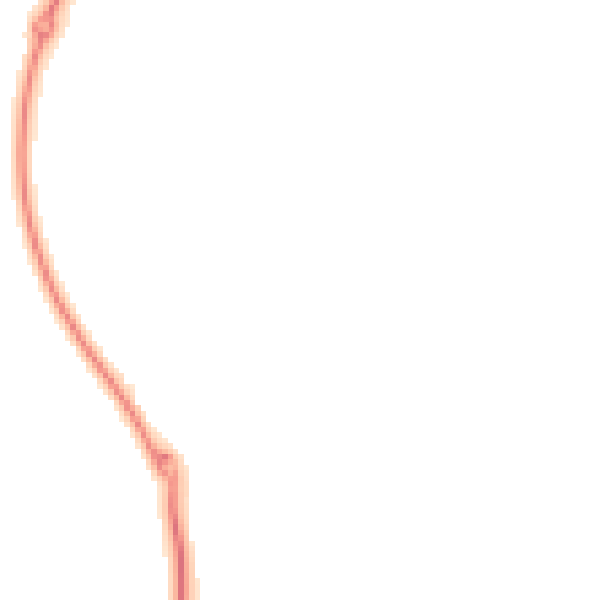Night-time road noise heatmap for RG2 9TP