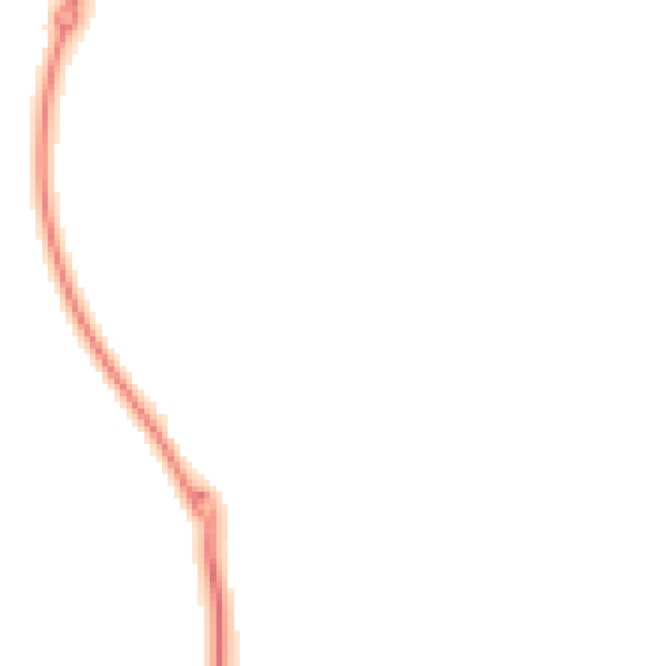 Night-time road noise heatmap for RG2 9TQ