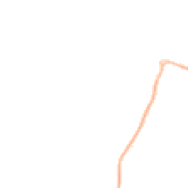Night-time road noise heatmap for RG2 9UZ