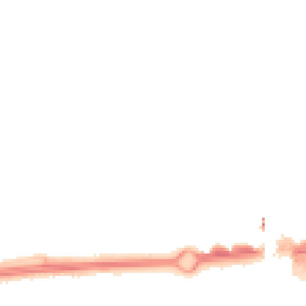 Night-time road noise heatmap for RG21 6AJ
