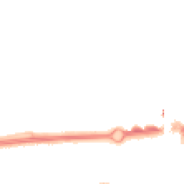 Night-time road noise heatmap for RG21 6AR