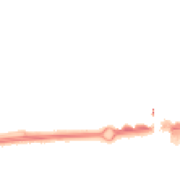 Night-time road noise heatmap for RG21 6BH