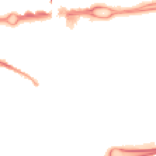 Night-time road noise heatmap for RG21 7AT