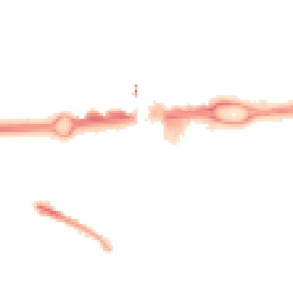 Night-time road noise heatmap for RG21 7LG