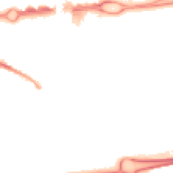 Night-time road noise heatmap for RG21 7NT