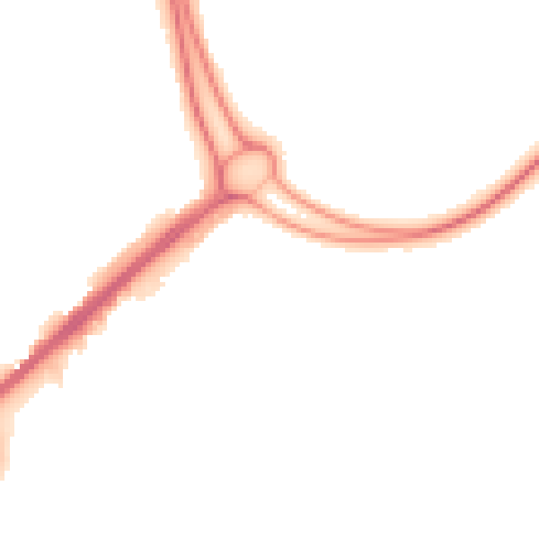 Night-time road noise heatmap for RG22 4AG