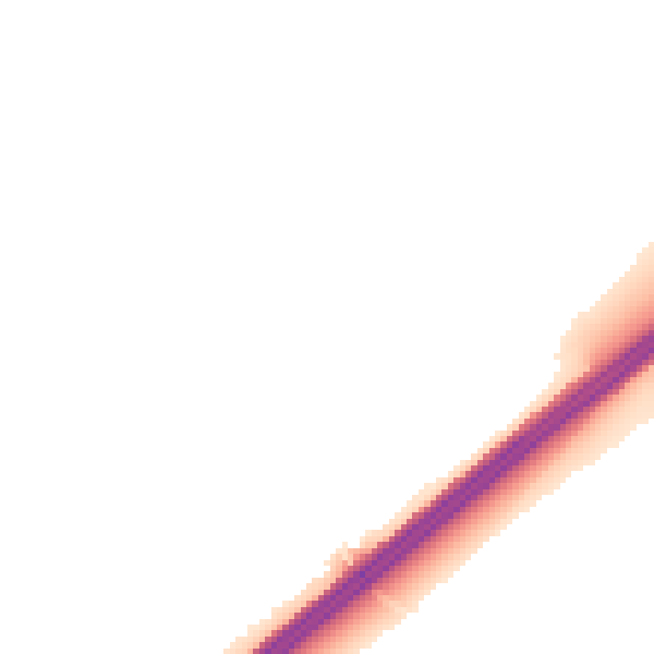 Night-time road noise heatmap for RG22 4BZ