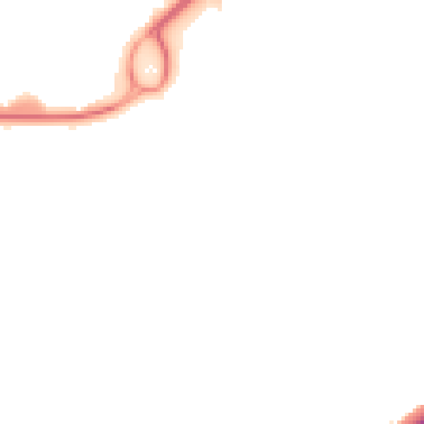 Night-time road noise heatmap for RG22 4DS