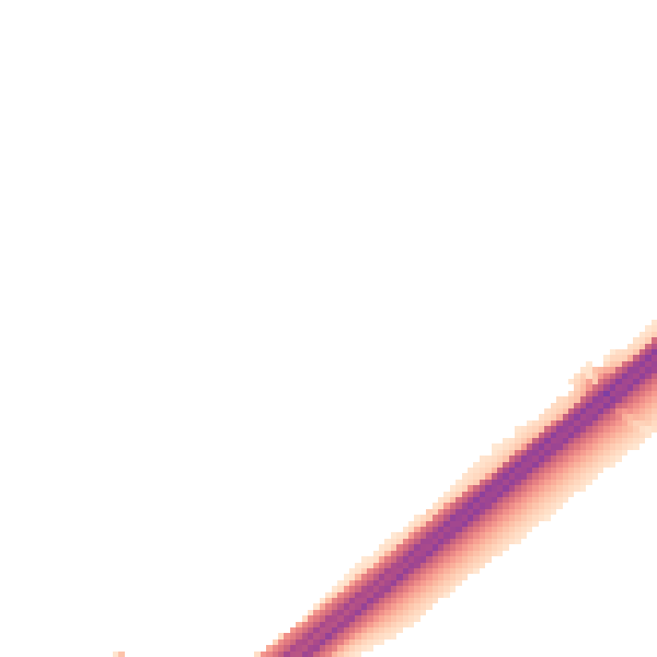 Night-time road noise heatmap for RG22 4QA