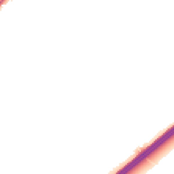 Night-time road noise heatmap for RG22 4QD